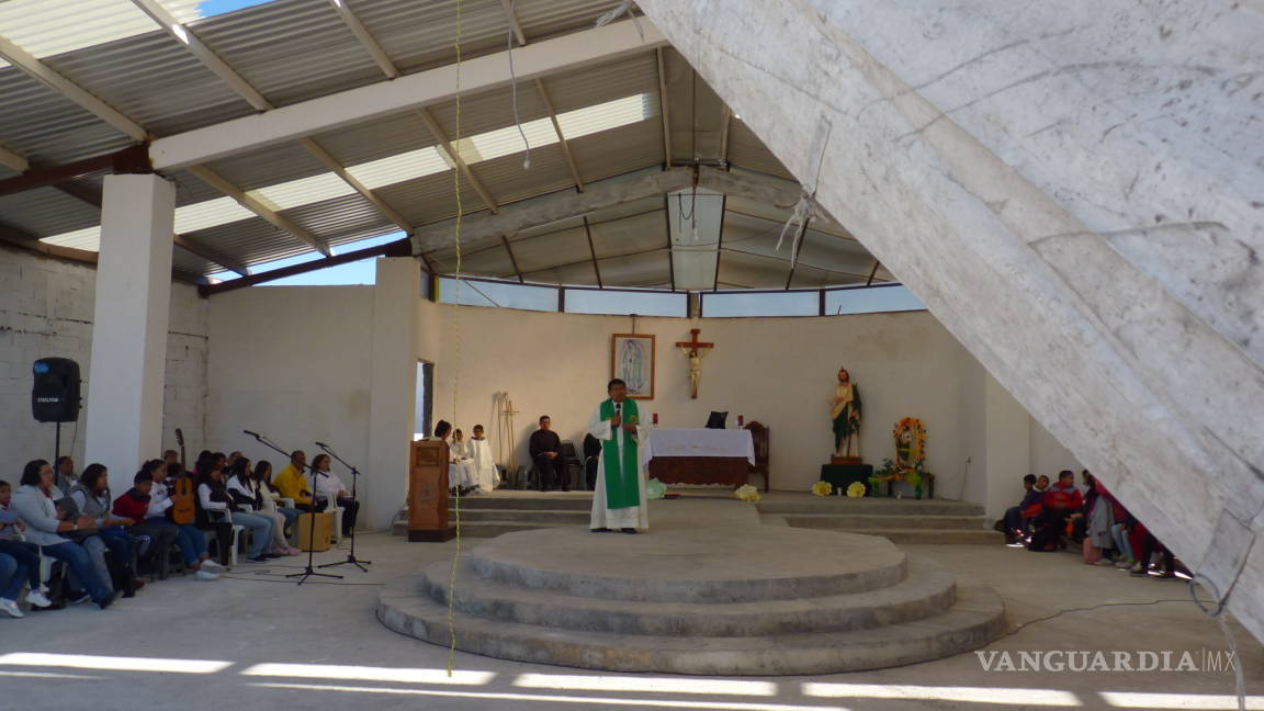 En 15 años no ha sido concluido el templo de San Judas Tadeo en Saltillo