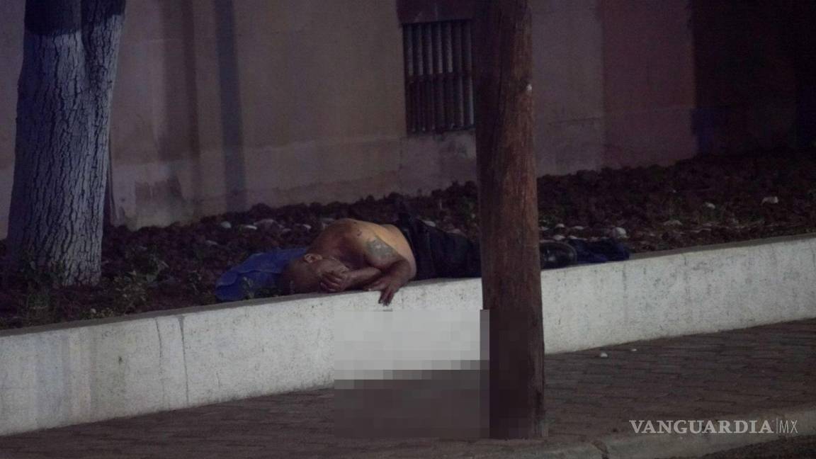 $!El hombre fue encontrado sin vida sobre una jardinera del sector centro.