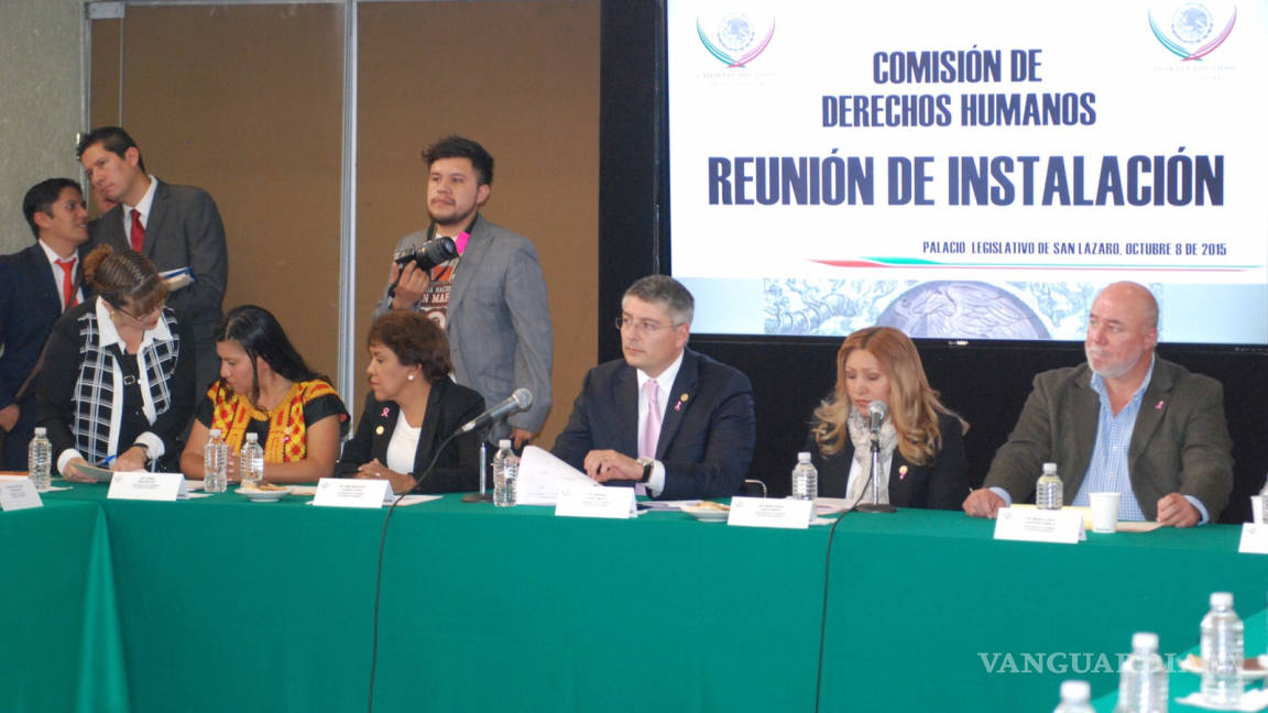 Instalan Comisión de Derechos Humanos que preside Armando Luna Canales
