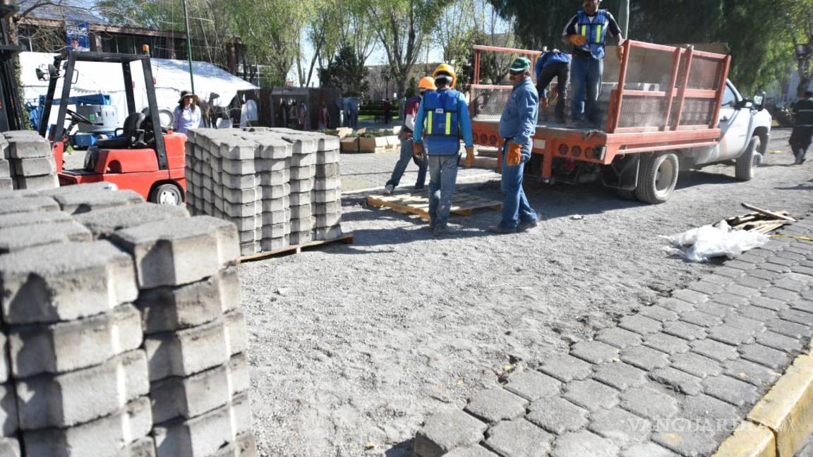 $!Asegura Municipio de Saltillo que obras iniciadas el 3 de enero no han sido frenadas