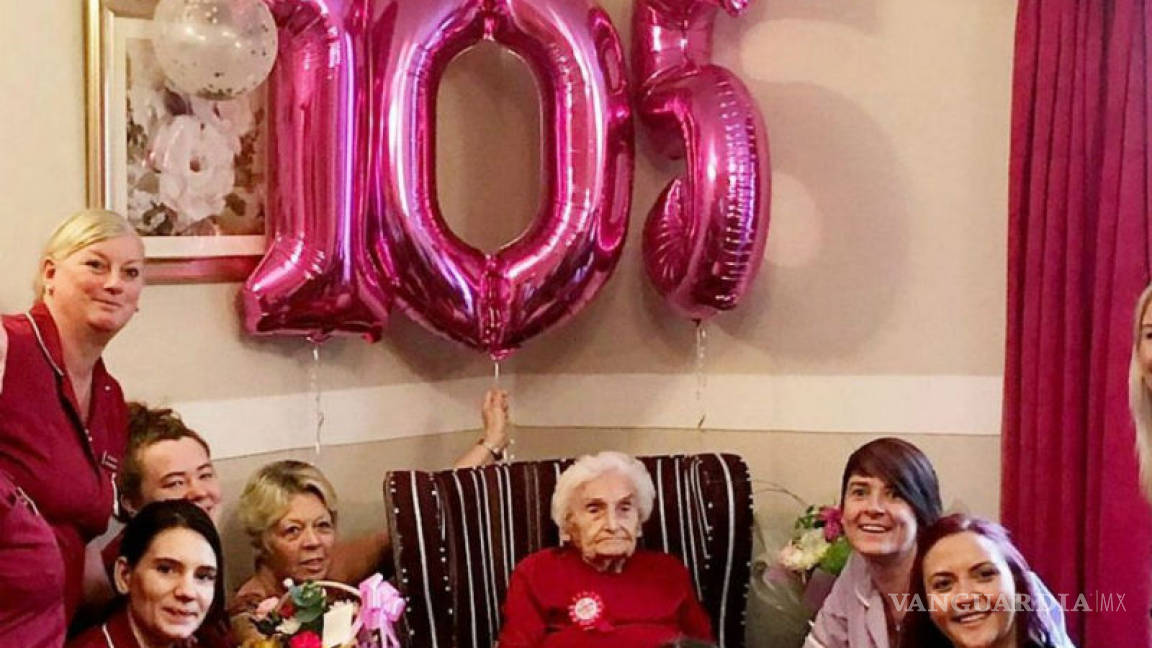 Mujer revela secreto para llegar a los 105 años