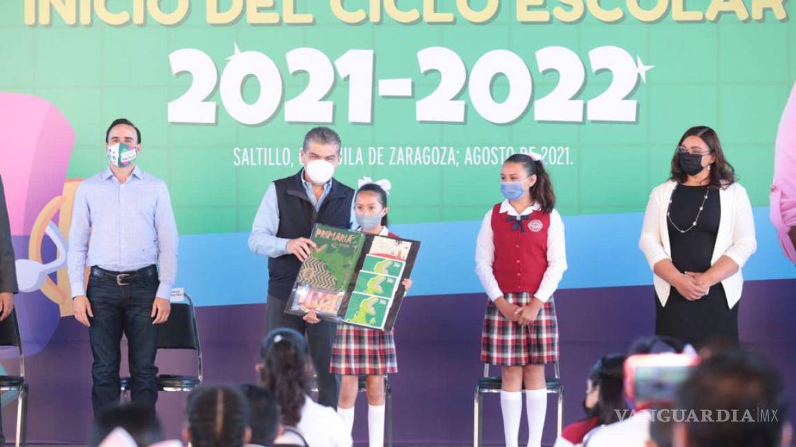 Continuará entrega de paquetes escolares en Coahuila