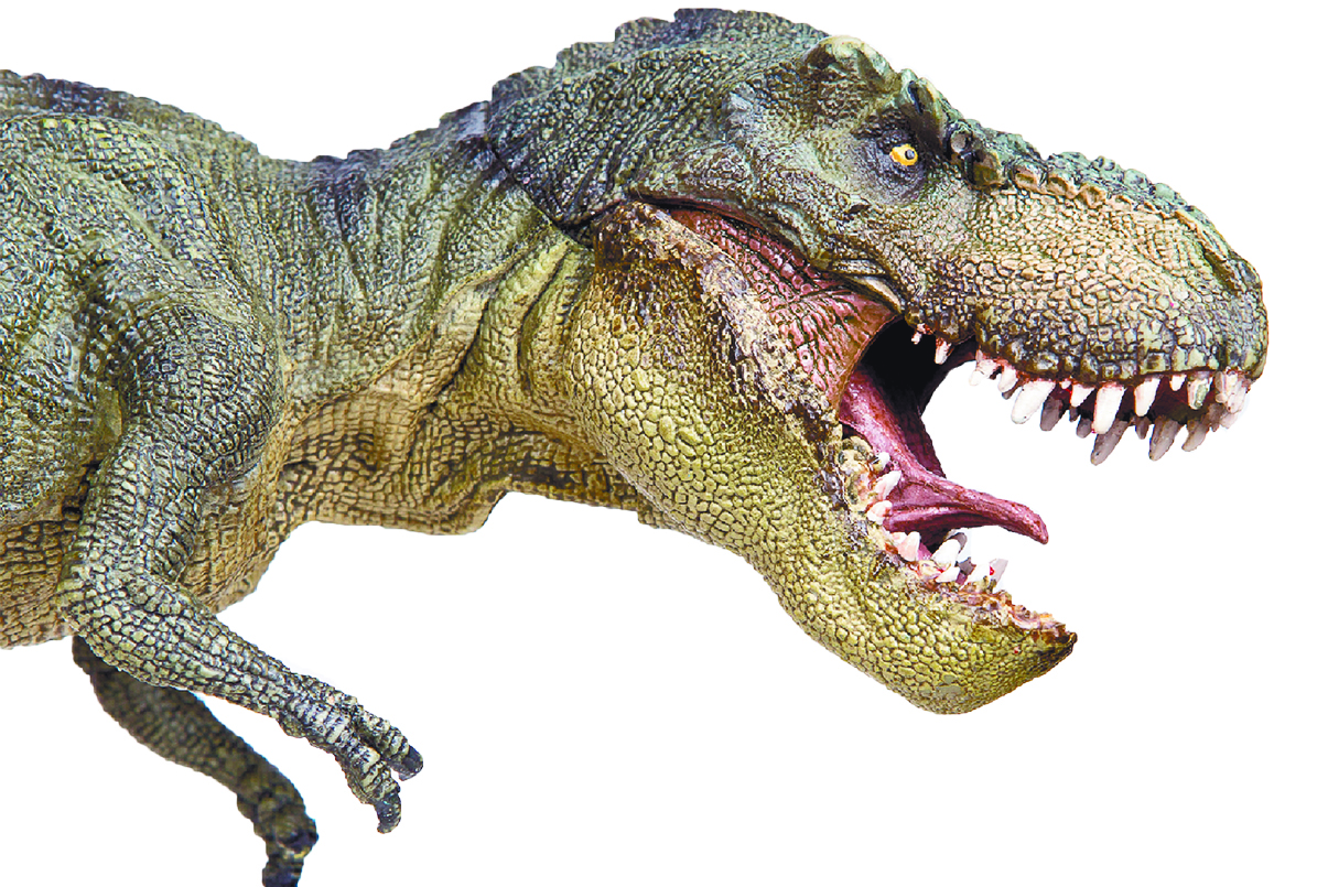 $!Comparten niños de la colonia Mirasierra de Saltillo su amor por los dinosaurios