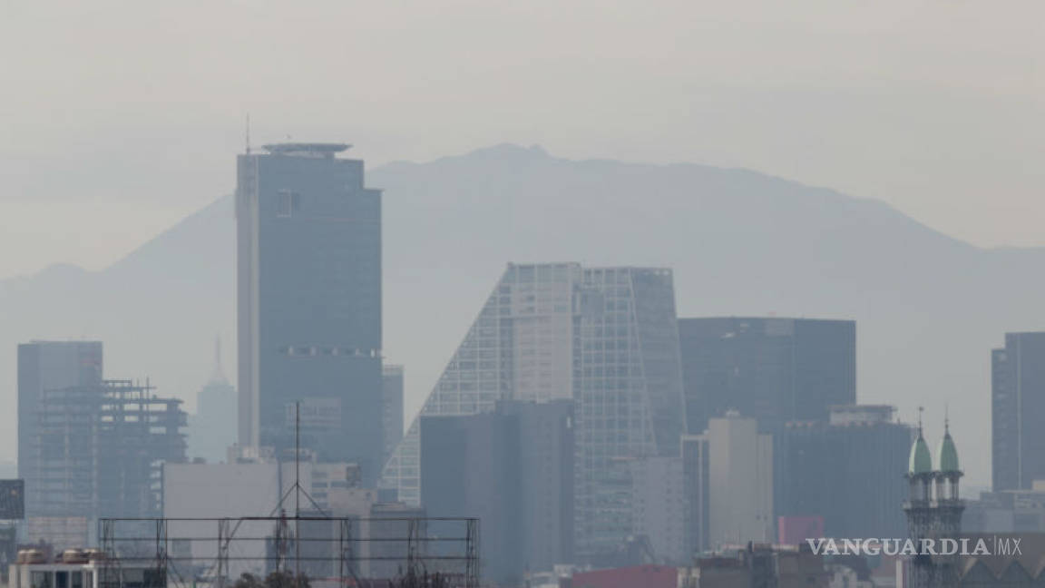 Valle de México presenta mala calidad del aire