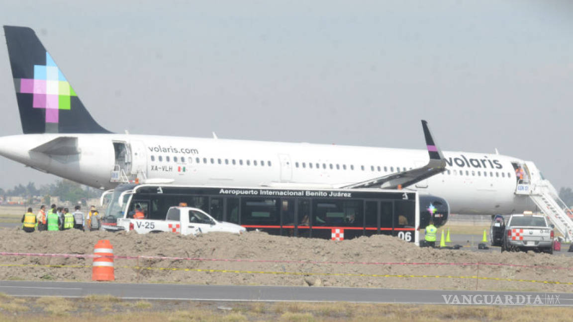 Volaris informa que no hay lesionados tras incendio de aeronave en Guadalajara