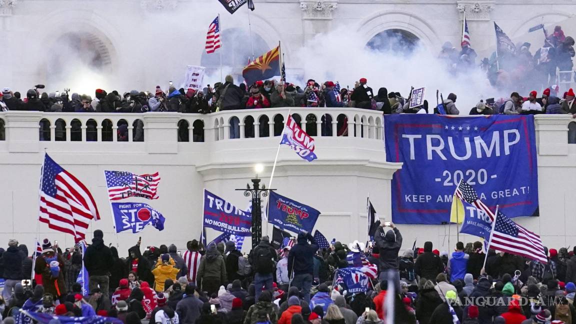 Cuatro años después persisten las amenazas de que extremistas asaltarán el Capitolio de Estados Unidos