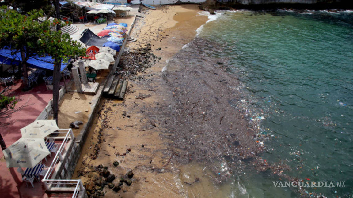 Turistas dejan 42 toneladas de basura diarias en Acapulco