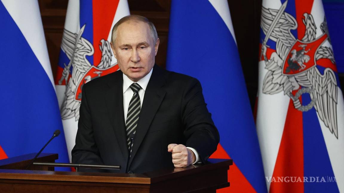Advierte Putin a Occidente respuesta ‘técnico-militar’