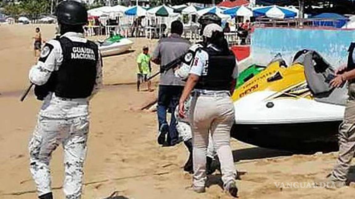 Murieron ahogados dos turistas en playas de Acapulco