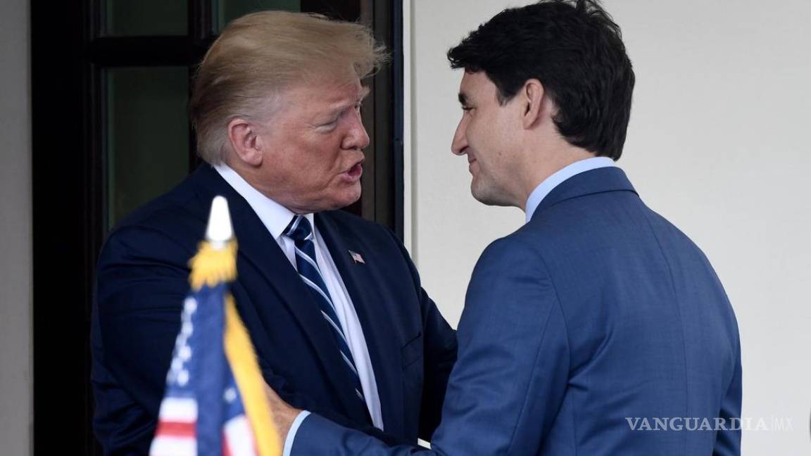 Trudeau admite haber hablado mal de Trump luego de que el presidente lo llamara &quot;de dos caras&quot; (VIDEO)