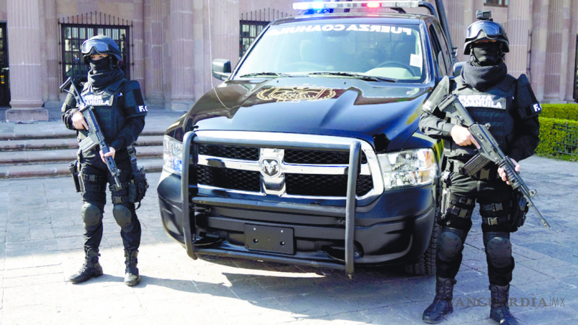 Presentan 'Fuerza Coahuila', nueva corporación policiaca
