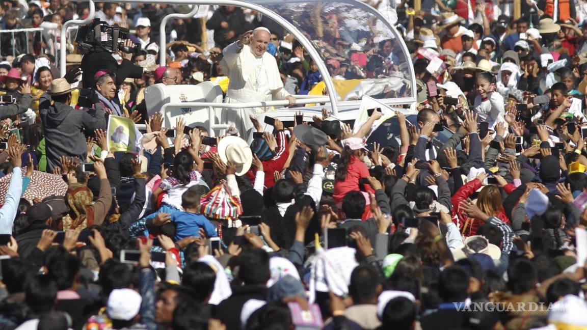El Papa Francisco en Chiapas