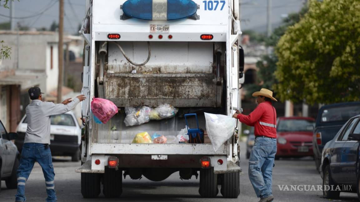 Cambiarán en Saltillo rutas de camiones recolectores de basura