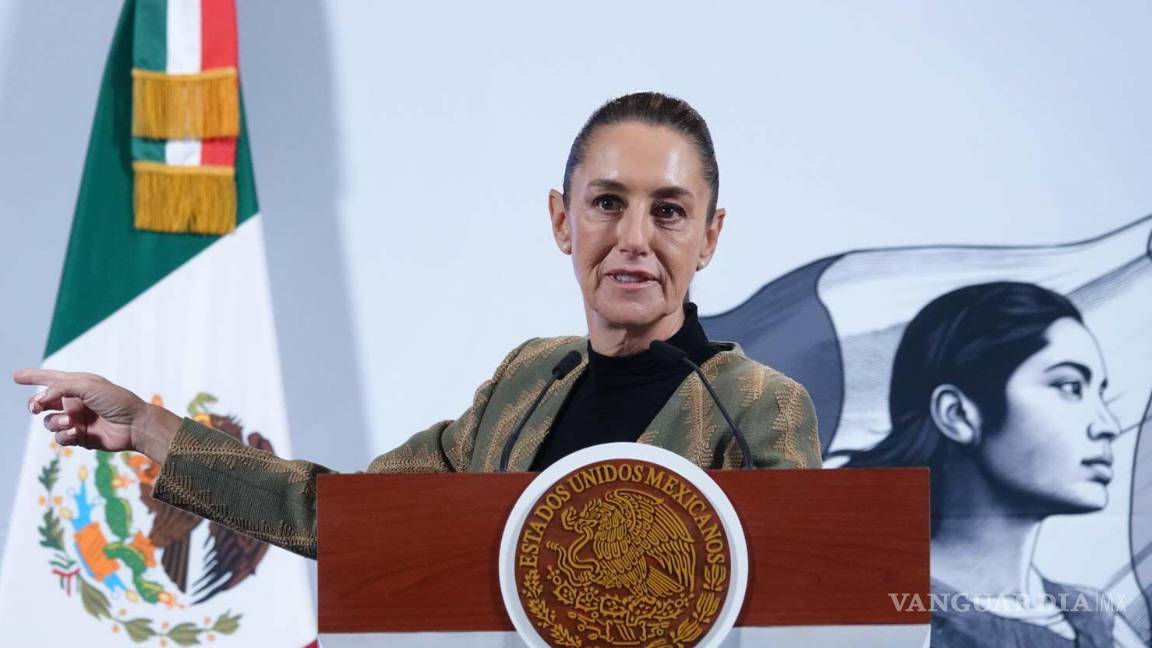 $!CIUDAD DE MÉXICO, 15ABRIL2025.- Claudia Sheinbaum, presidenta constitucional de los Estados Unidos Mexicanos, encabezó la mañanera de pueblo realizada en Palacio Nacional. FOTO: GRACIELA LÓPEZ/CUARTOSCURO.COM