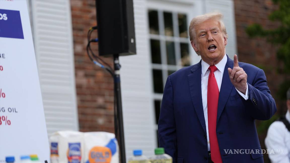 $!Harris “se presenta con el plan de (Nicolás) Maduro. Lo llamamos el plan Maduro, es algo salido directamente de Venezuela o la Unión Soviética”, afirmó Trump