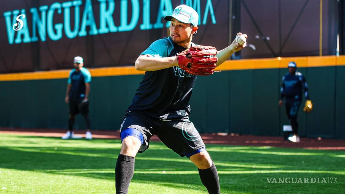 $!Yoshitaka Nanmoku, lanzador japonés de perfil zurdo y experiencia en ligas de Bélgica, Holanda y Alemania, forma parte del Spring Training 2026 de Saraperos de Saltillo y ya tuvo trabajo de bullpen en la pretemporada del club.