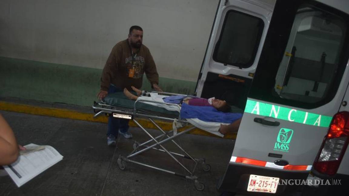 $!Una de ellas permanece hospitalizada con pronóstico reservado.
