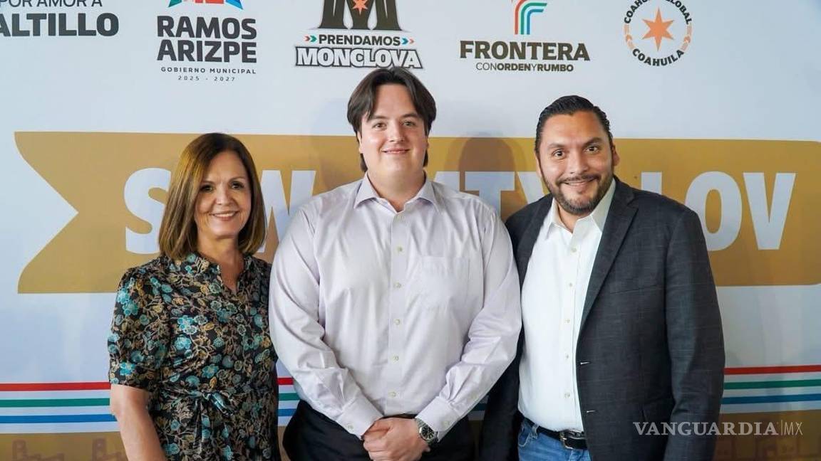 $!Carlos Villarreal destaca los beneficios de la nueva ruta aérea para la industria y el turismo de Monclova.