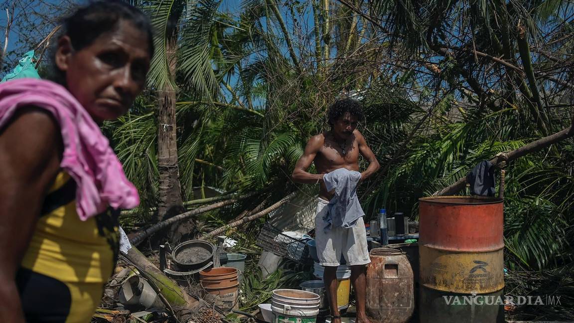 Dos horas de terror y ahora años de devastación, las víctimas pobres de Acapulco tras el paso del huracán Otis