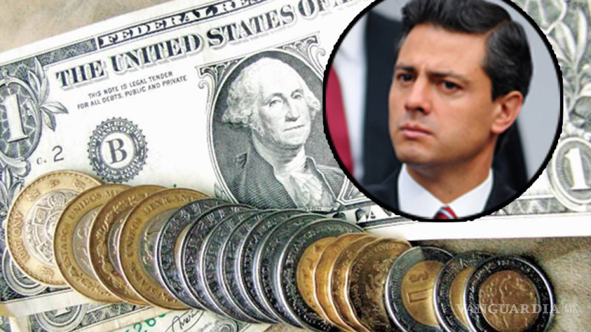 El peso se ha depreciado 52 por ciento frente al dólar en lo que va del sexenio de Peña Nieto