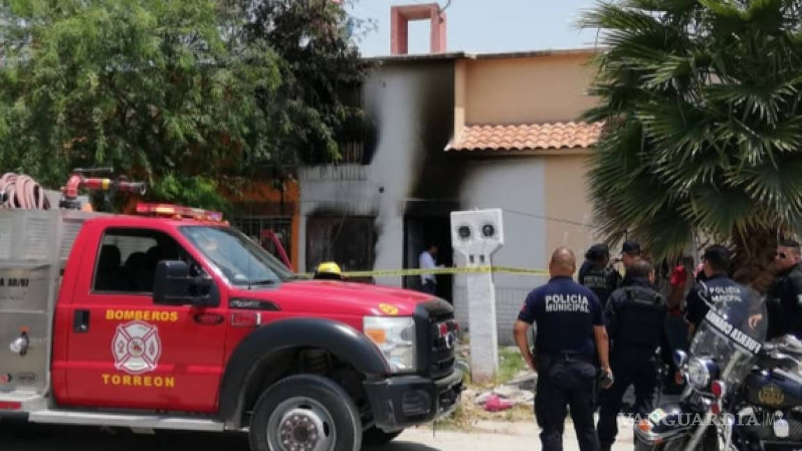 Mueren dos mujeres en incendio de vivienda en Torreón