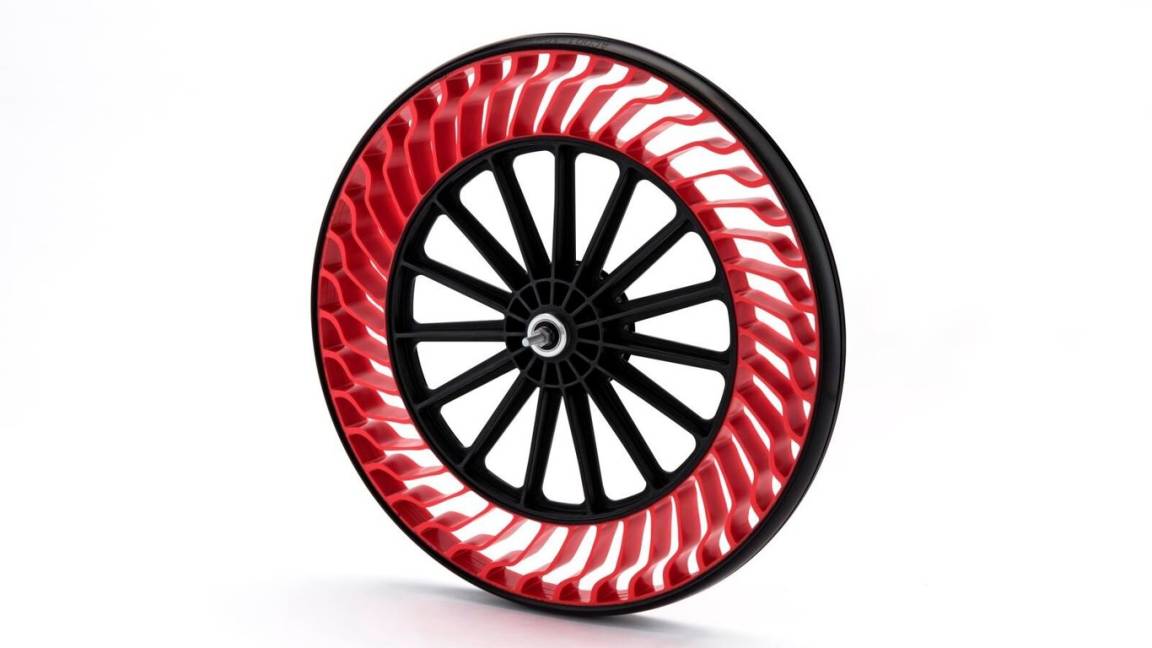 Los neumáticos sin aire de Bridgestone llegarán este 2020