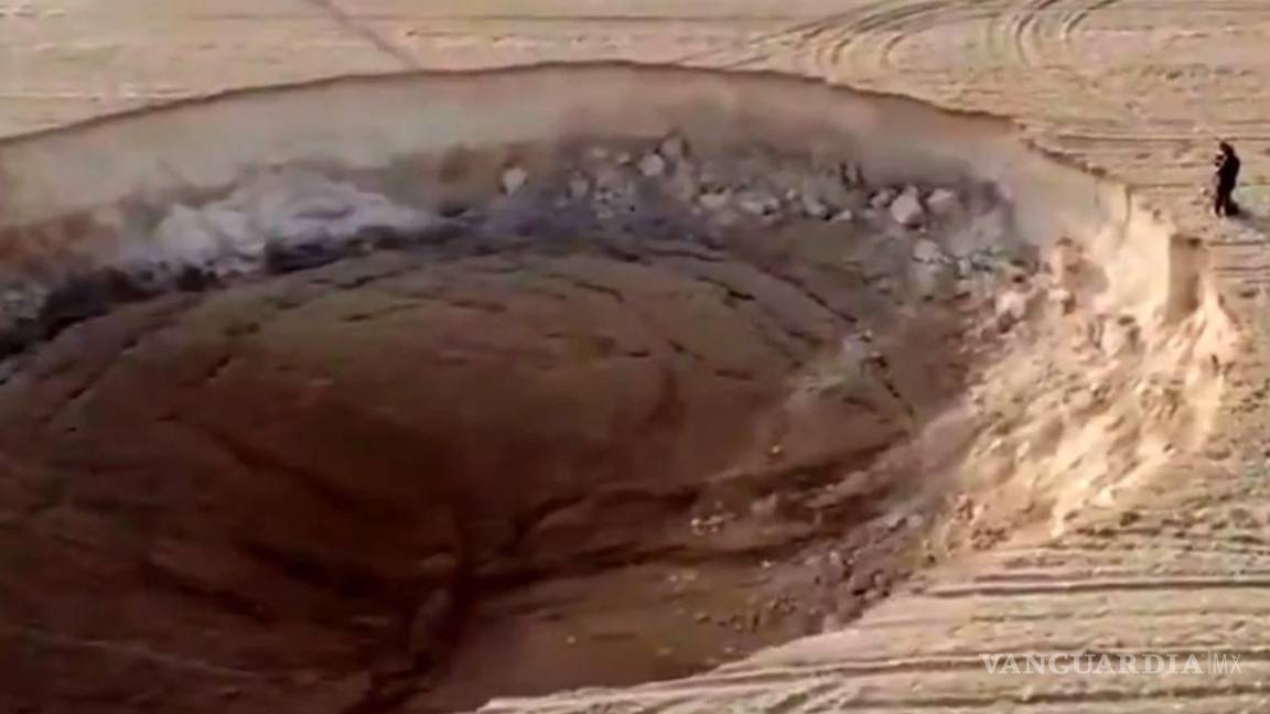 Genera alarma en Turquía la formación de cráteres