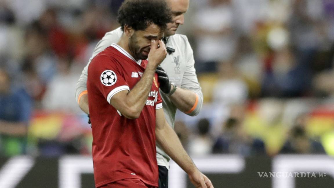 Asegura DT del Liverpool que la lesión de Mohamed Salah es seria y podría estar fracturado