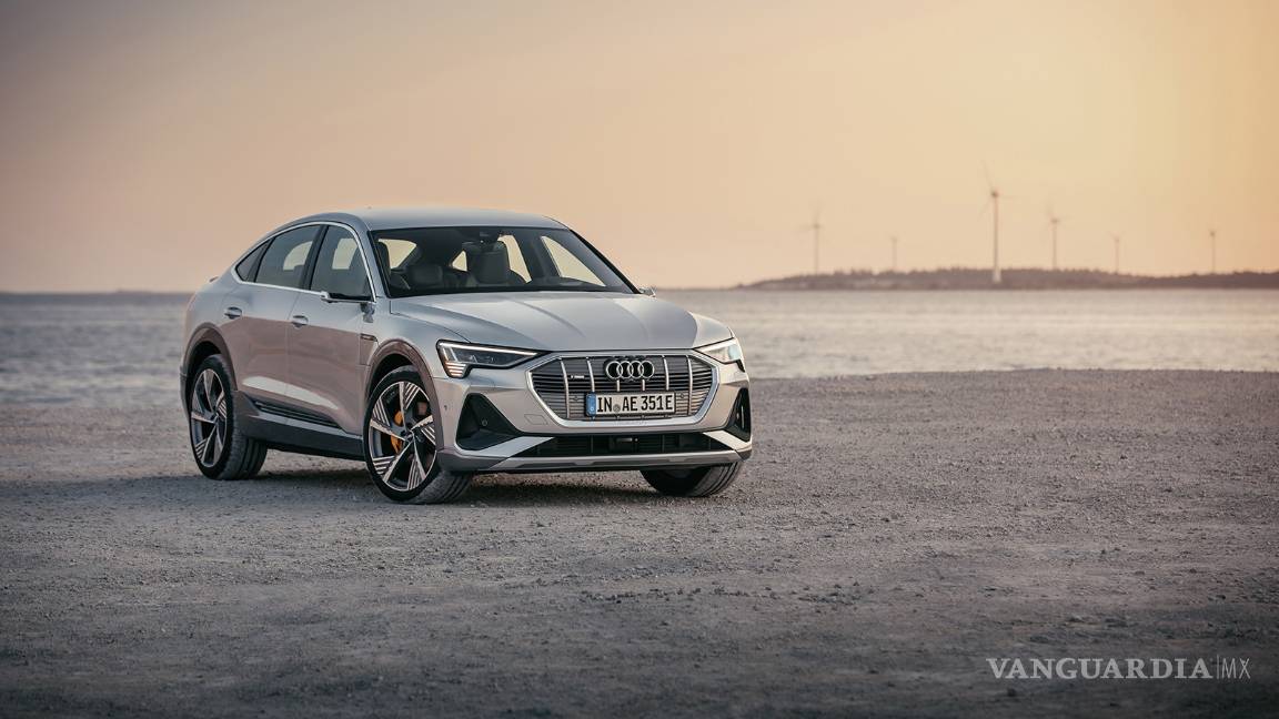 $!Audi e-tron Sportback, SUV eléctrico que impone respeto con 446 km de autonomía y estilo coupé