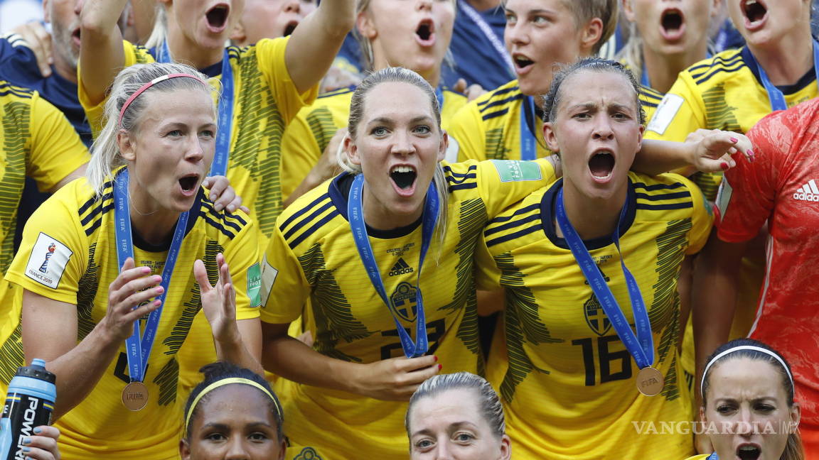 Suecia es tercer lugar de la Copa del Mundo Femenil
