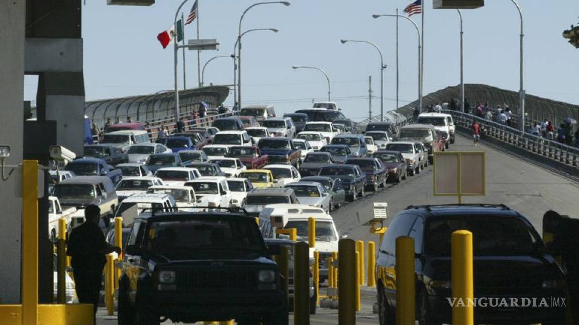 México envía 'nota diplomática' a EU por retrasos en cruce de frontera