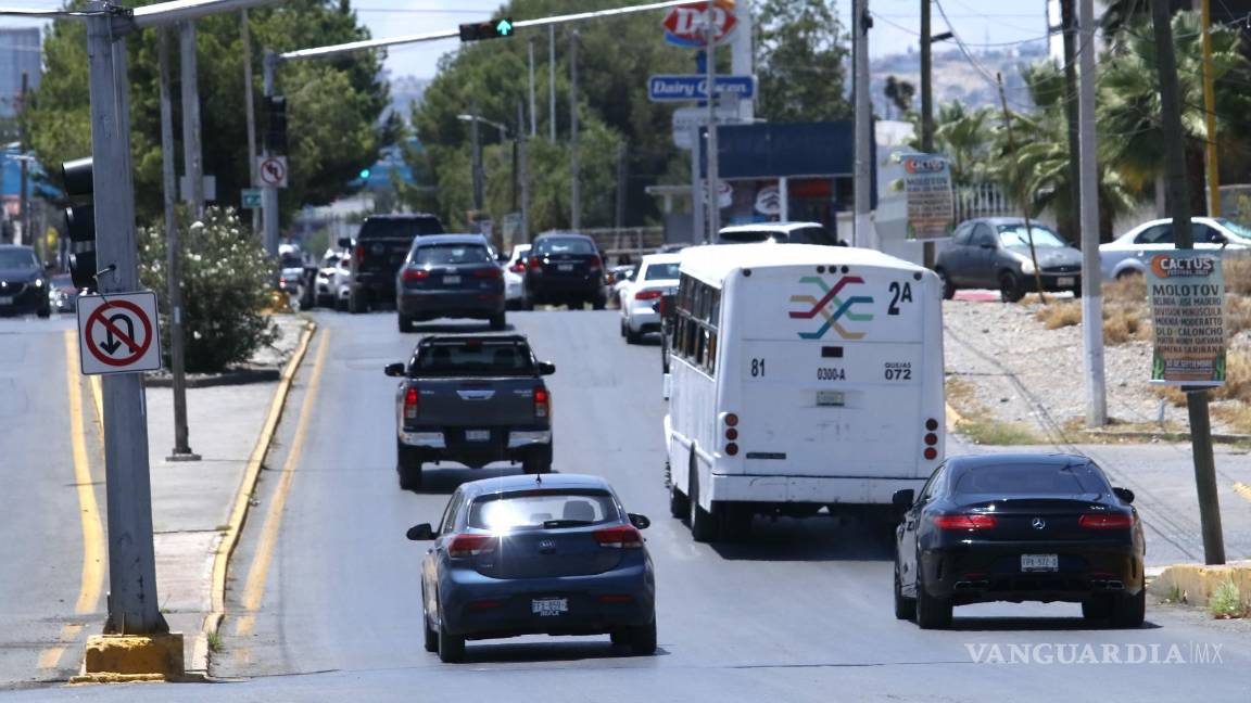$!Caos vial es común en este sector del norte de la ciudad.