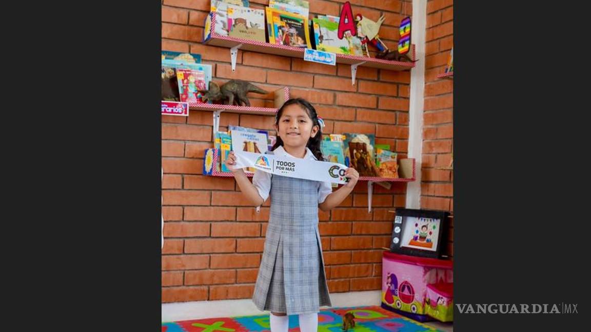 $!Alumnos del Jardín de Niños agradecieron la inversión.