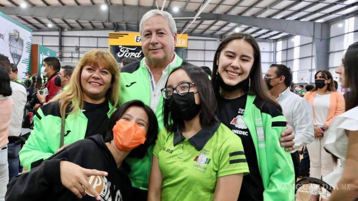 Anuncia Chema Fraustro, alcalde de Saltillo, acciones para impulsar el deporte en jóvenes