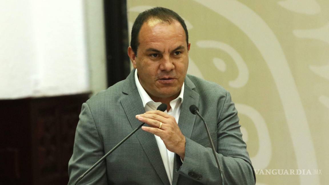 Cuauhtémoc Blanco pide licencia como gobernador de Morelos, busca ser diputado federal