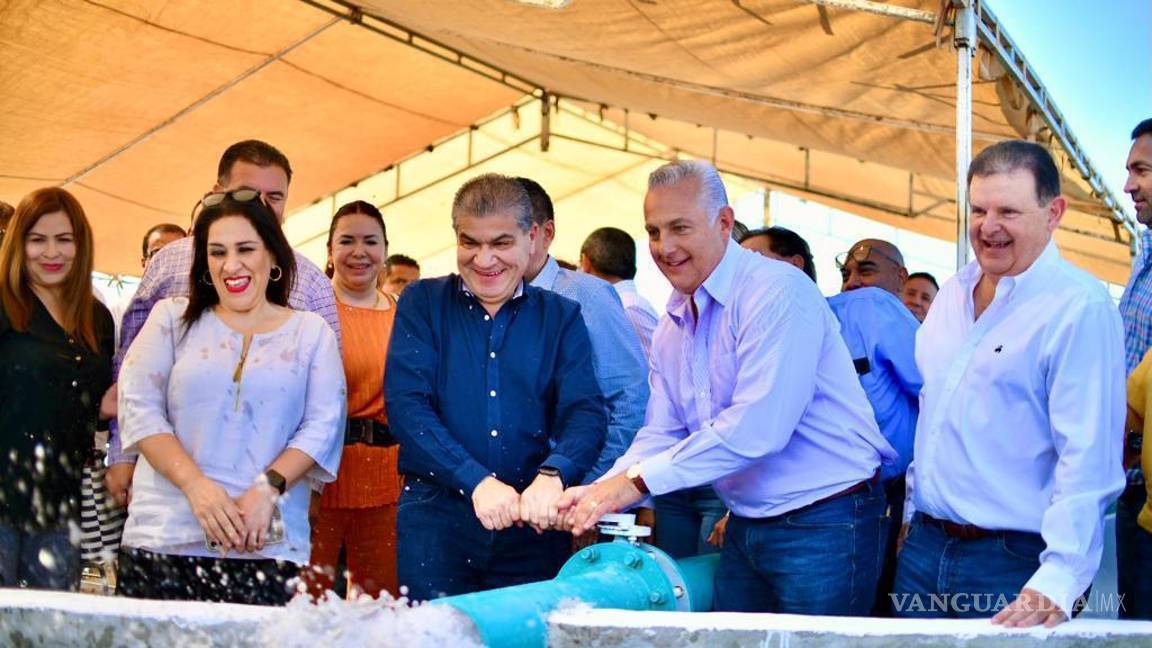 Inauguran pozo en Residencial Senderos, Torreón