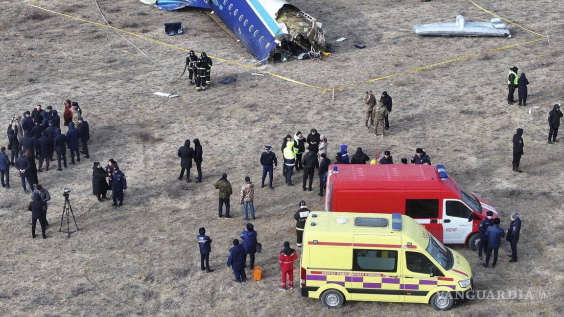 Avión de Azerbaiyán Airlines, que se estrelló el 25 de diciembre, sufrió ‘interferencias físicas y técnicas externas’