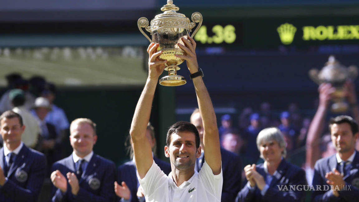 Djokovic borró de la cancha a Anderson y renace en Wimbledon