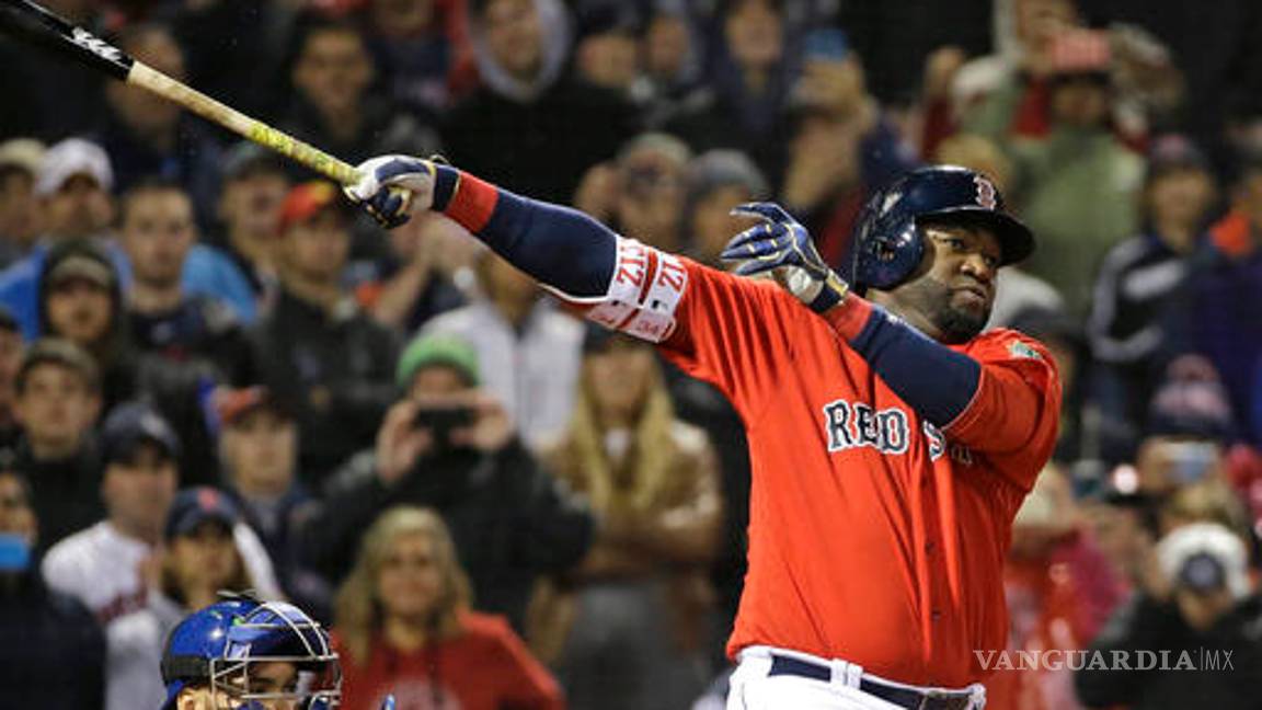 $!Se despide el 'Big Papi' como él sabe