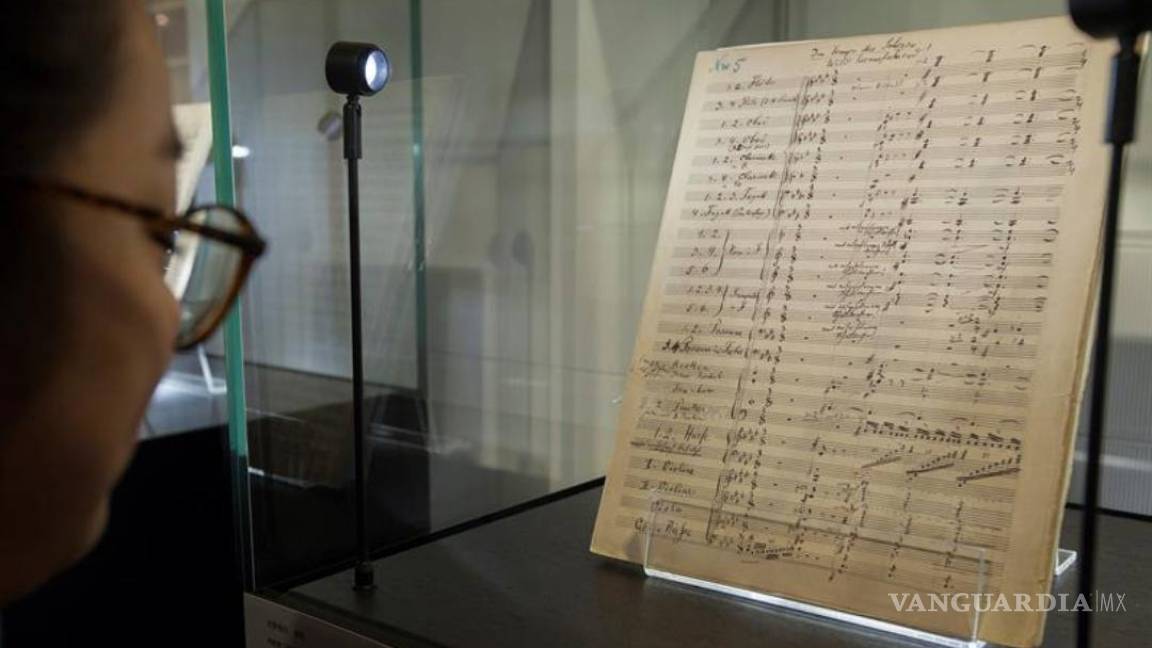 Sotheby's espera récord por manuscrito musical de Gustav Mahler