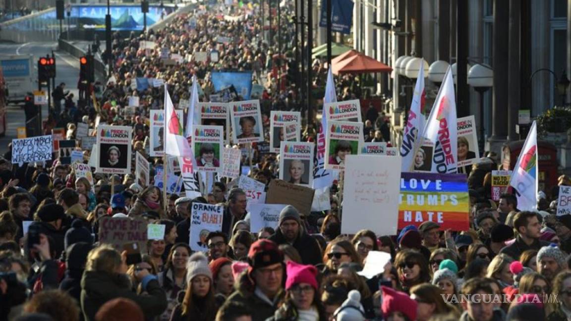 Marchas en Londres y Berlín apoyan gran manifestación en Washington