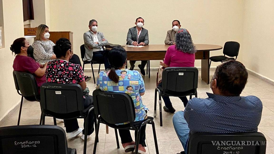 Salud Coahuila sostiene diálogo con personal inconforme del Hospital General de Saltillo