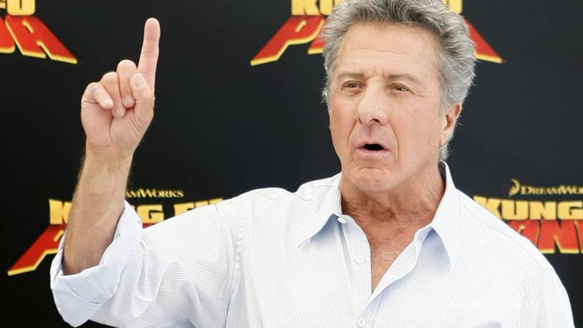 Llega Dustin Hoffman a los 80 años considerado un gran actor