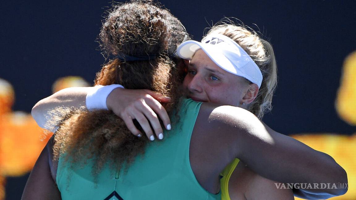 Pierde en el Abierto de Australia y Serena Williams la tiene que consolar