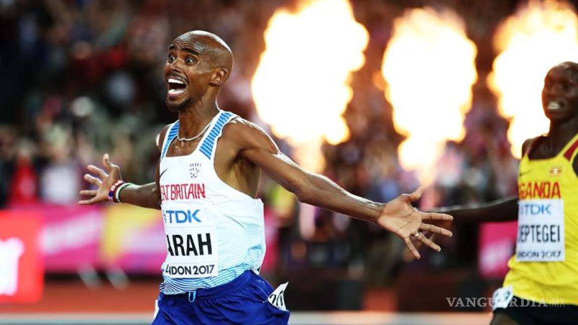 Mo Farah logra su tercera corona consecutiva en Londres