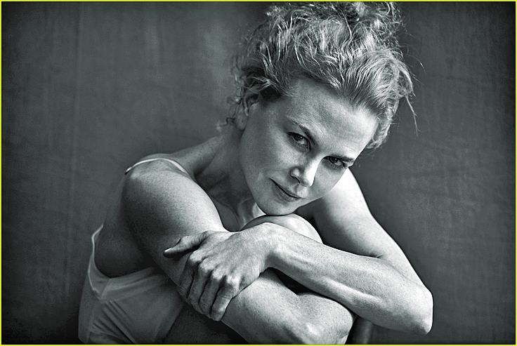 $!Nicole Kidman y Uma Thurman: posan sin maquillaje para calendario Pirelli