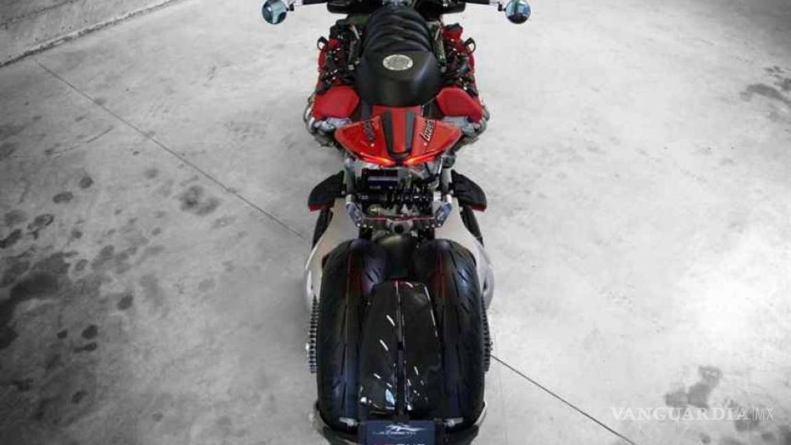 $!Lazareth LM 847, bestial motocicleta con alma Maserati