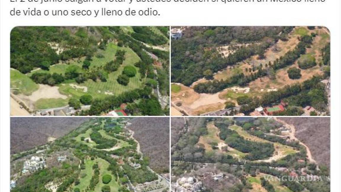 ‘Así quieren dejar a todo el país’, Salinas Pliego acusa deterioro de campo de golf tras incursión de la GN