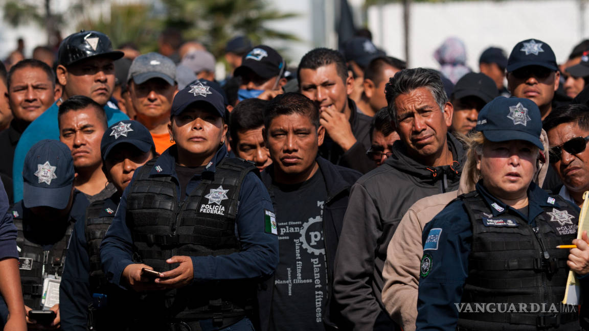 Minimiza Gobierno de Nuevo León protestas de la Policía Federal