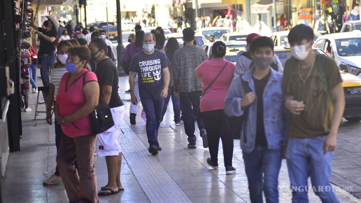 Coahuila: mil 700 casos de COVID en una semana, reportan cifras de la secretaría de salud